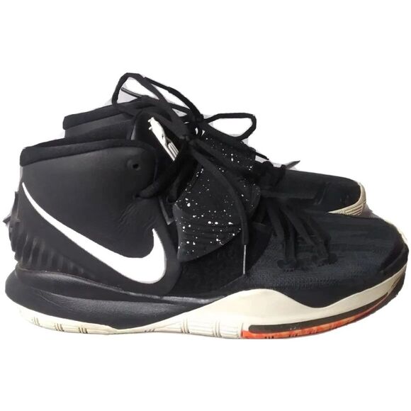 Nike Kyrie Irving 6 Shoes Men\'s Sz 11 Sneaker Shoes Jet Black/White BQ4630-001 main image 5